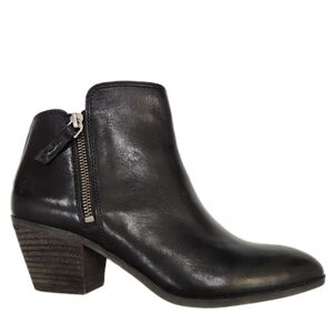 Frye Black Judith Zip Ankle Bootie,Women's 8